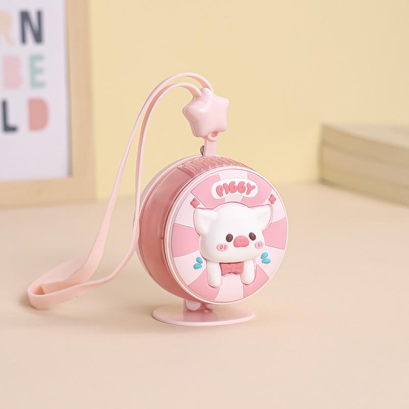 

Portable USB Rechargeable Mini Neck Fan for Kids 83*56*83mm