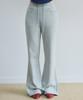 Seulliggeullou Bootcut Logo Training Pants [Gray]