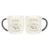King And Queen Caravan Mug Set (Pack Of 2)