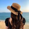 Cappello Panama Naturale Francese 54~58cm Versatile per Vacanze Protezione Solare