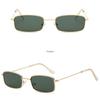 Candy Color Metal Cat Eye Sunglasses UV400 Female Summer Street Eyewear for Women Korea Style