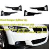 For BMW 3 Series E92 E93 M3 M-Tech 2006-2009 /2010-2013 Pair Front Bumper Lip Splitter Spoiler Bumper Side Splitter Cover