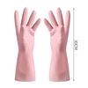 Rubber Cleaning Gloves Reusable Thickened Durable Waterproof Prevent Slip Kitchen Washing Gloves