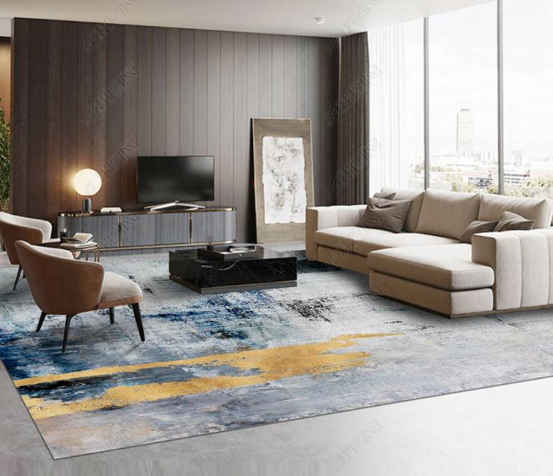 

Ковер для украшения гостиной в скандинавском стиле, абстрактные ковры для спальни, домашний серый грязеотталкивающий коврик для пола, ковер для большой площади, ковер для лаунжа 80*120cm