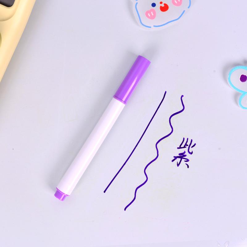 Dingdong Wasserlösliche Abwischbare Flüssigkreide-Stifte - 12 Fluoreszierende Farben für Tafeln