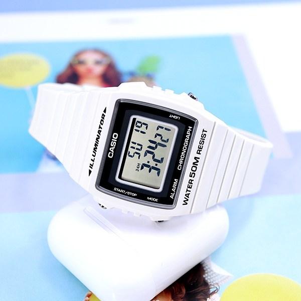 Casio public retro square vintage sports digital alarm waterproof watch