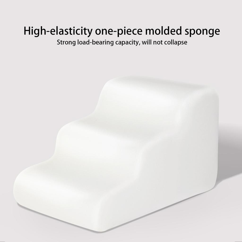 Pet Stairs - Washable  Steps Sofa Pet Stairs For Seniors Bed Access Steps Dog Bedside Climbing Ladder