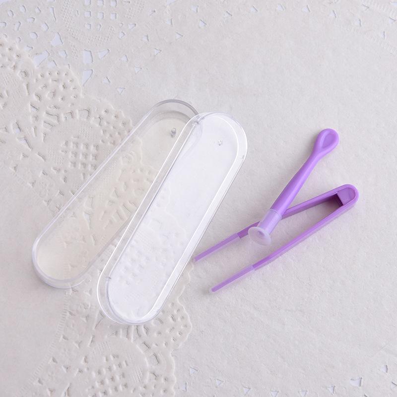 5PCS Lens Suction Stick for Eye Care Contact Lens Wearers Lens Inserter Remover Special Multicolor Tweezers Clamps Tool