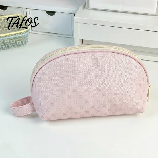 Stationery Organizer for Desk Shell Shape Pencil Pouch, Large Capacity Durable Polyester Fiber Storage Back to School Supplies Case, Smooth Zipper Bag