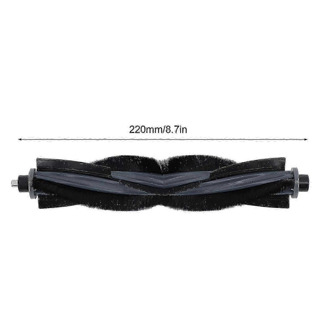 Replacement Brush Rollers Rubber & Nylon for X2/X2 Pro/Robot Vacuums, Easy Install