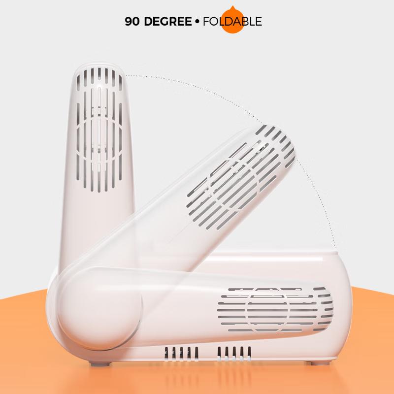Rainbow Foldable Electric Warm Air Shoe Dryer with Timer