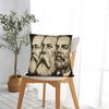 Karl Marx Engels And Lenin Pillow Case  Design Pillow Cover For Sofa Bedroom Home Decor Kawaii Pillowcases
