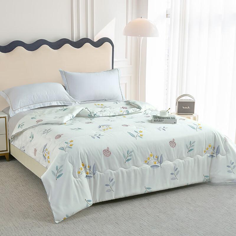 Yalu Floral Leaf Winter Quilt