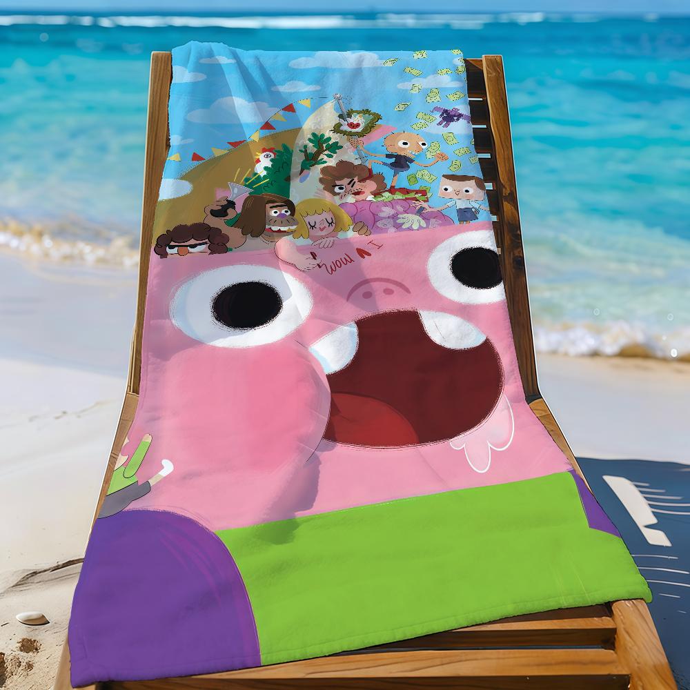 Cartoon C-CL-clarence-S Towel Sports Quick Dry Travel Camping Gear Sandproof Soft Light Large Beach Towel
