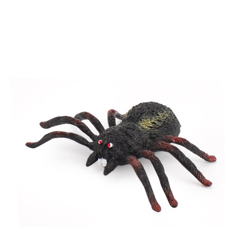 Simulation Animal Model 10cm Large Fake Spider Tarantula Black Spider Fun Halloween Prank Horror Props Children Novelty Toy