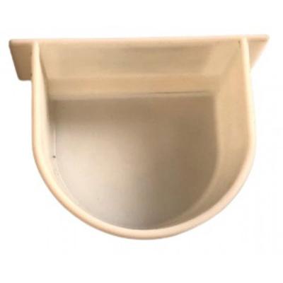 Plastikinis D'Feeder su ąselėmis 9,5cm (Baltas)