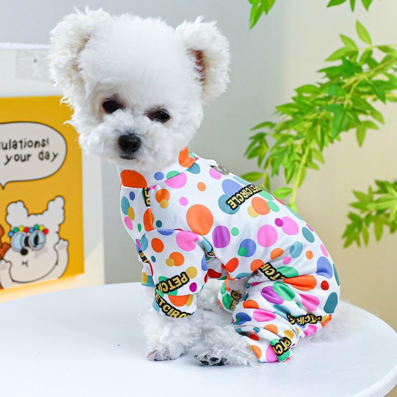 Pet Clothes Small Dogs Cats Cute Four-Legged Homewear Cartoon