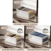 Cotton Linen Storage Box With Collapsible Organizer For Bedroom And Living Room