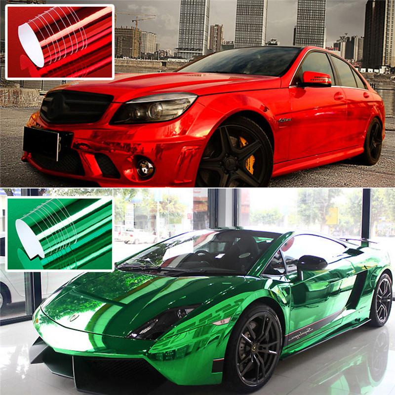 152x10cm DIY Car Truck PVC Ice Vinyl Wrap Waterproof Stain Ant-UV Body Stickers Adhesive Decal Film Sheet Car