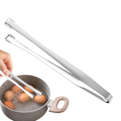 Eier-Chalaza-Entfernungswerkzeug Edelstahl Eiswürfelzange Bar Zuckerzange Barbecue Lebensmittelklemme Membranentfernung Küchenzubehör
