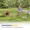 8 Panel Pet Playpen for Small Dogs Indoor Outdoor 60 cm Height