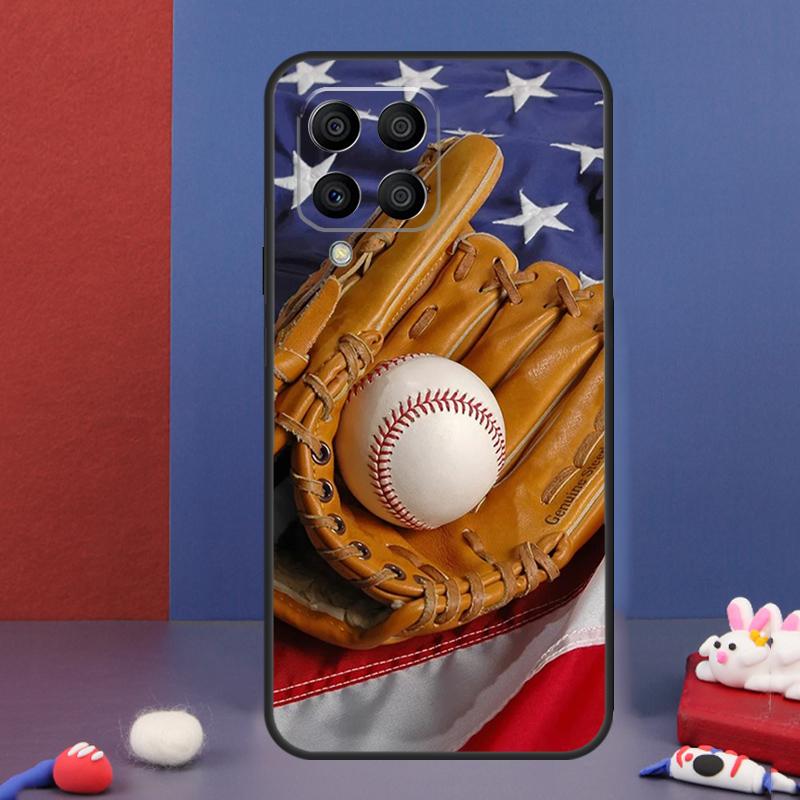 Baseball Case For Samsung Galaxy M32 M52 M12 M16 M14 M54 M13 M33 M53 M56 M36 M31 M11 M35 M55 M15 M06