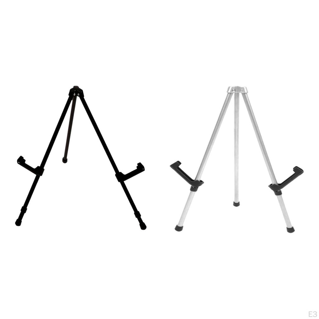 Cavalletto da esposizione Leggero Pieghevole Treppiede Supporto per Tele Pittoriche Poster