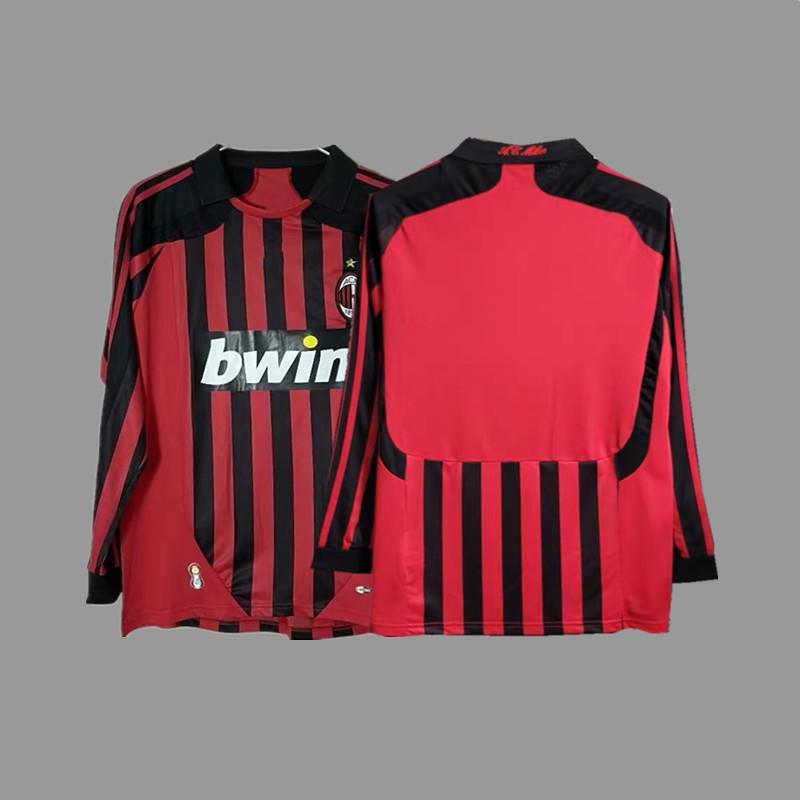 AC vintage jersey football jersey Maldini Tonali Ibka Piatek Shevchenko jersey