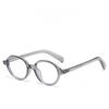 Tr90 Oval Eyewear Frame With Blue Light Blocking For Stylish Office Wear