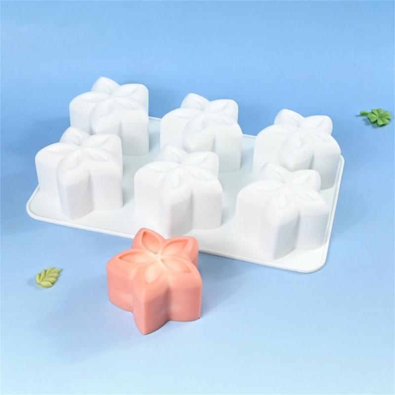 Multiuse Food Grade Silicone Flower Molds Ideal For Romance Dessert DIY Crafts Holiday Celebration And Baking Accessories