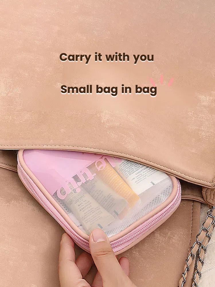 1PC Autumn and Winter New Portable Lipstick Storage Bag Personal Touch-up Makeup Bag Travel Skincare Products and Toiletries Bag