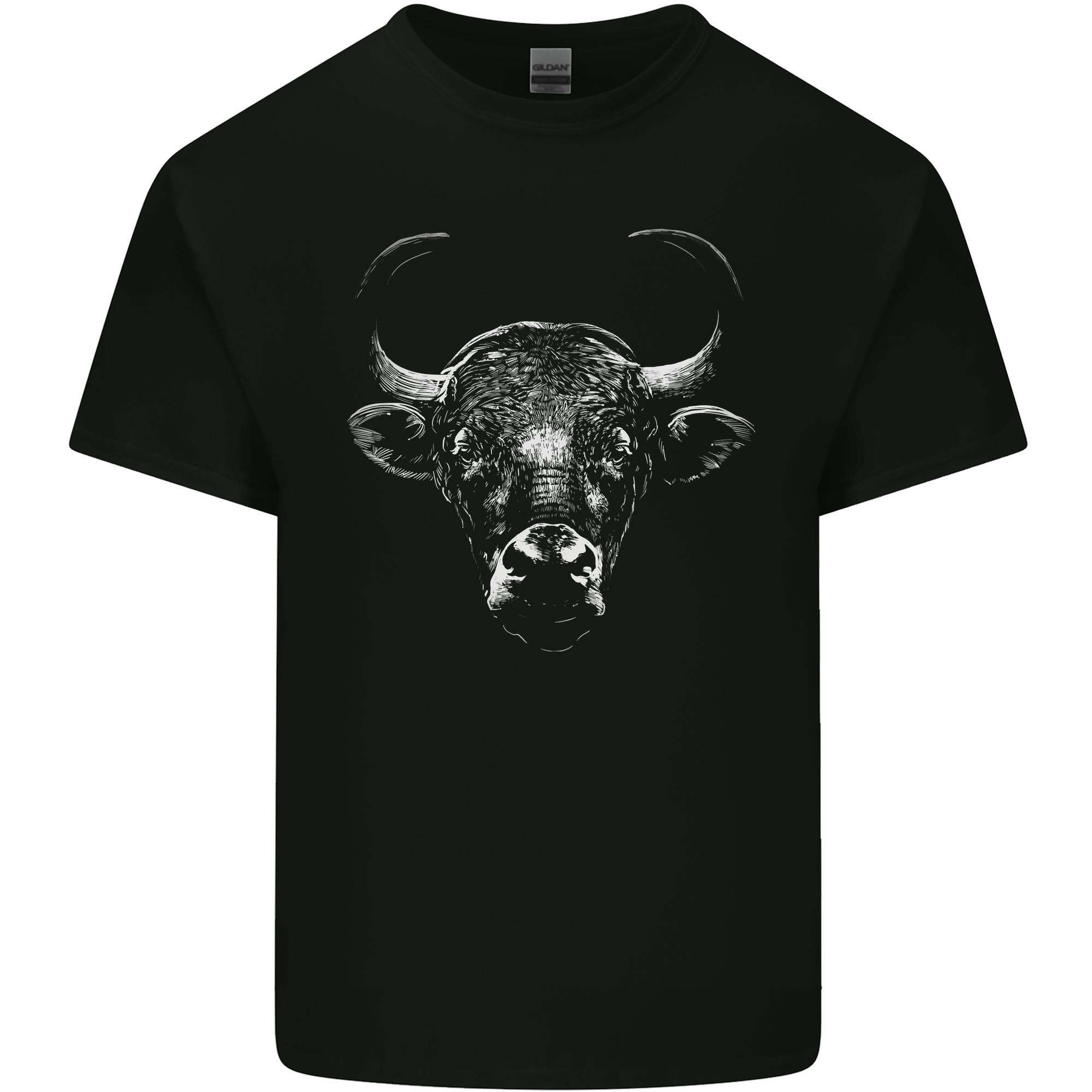A Wild Bull Unisexs Light Cotton TShirt S