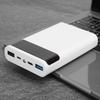 ABS 4 x 18650 Portable   Quick Charging Battery Box Repeated Disassemble No Welding Mobile Power Case Kit