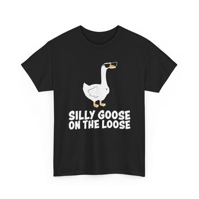 Silly Goose On The Loose T-Shirt, Goose T-Shirt, Goose Funny T-Shirt, Silly Goose On The Loose Gift, Goose Meme Shirt, Silly Goose Shirt