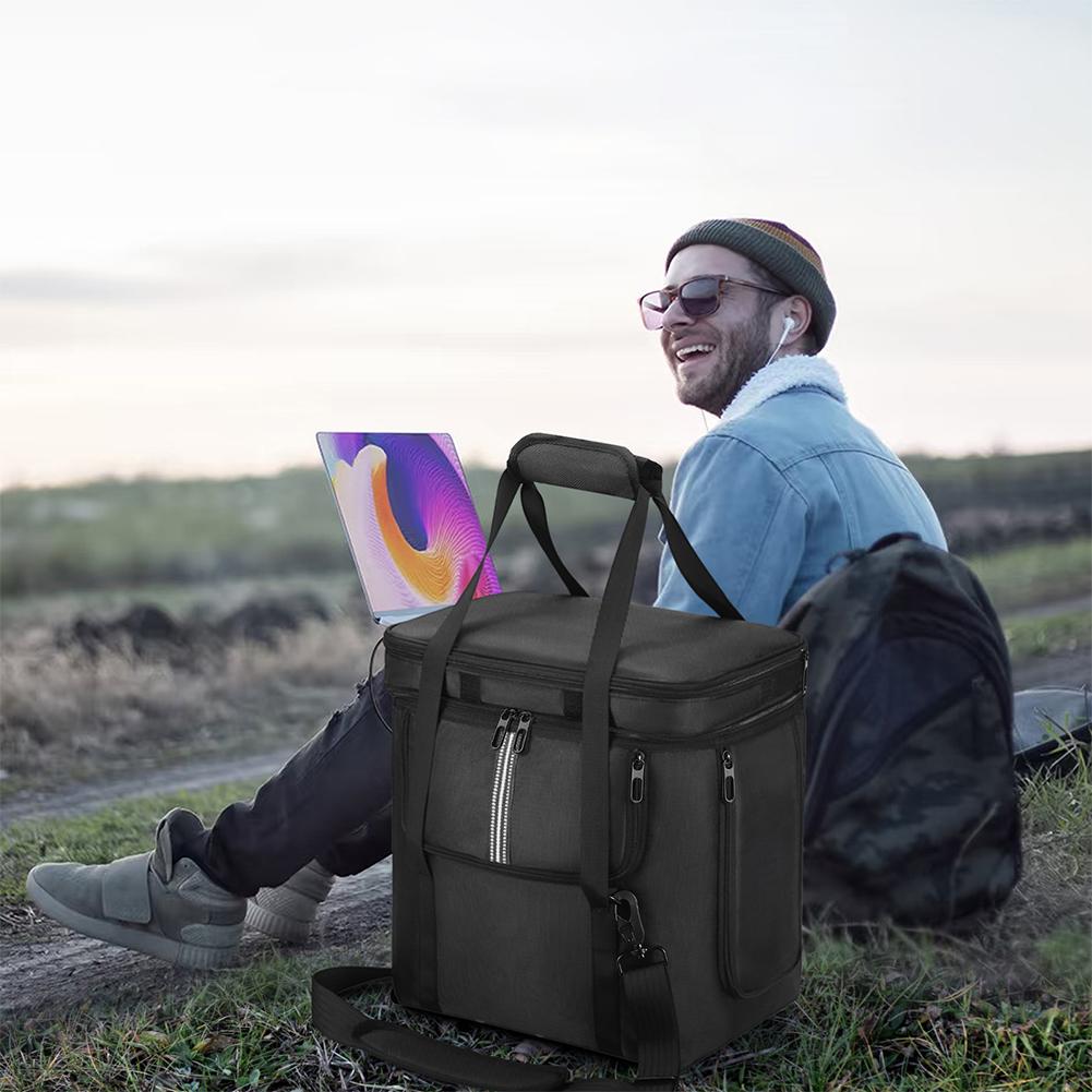 Custodia da Trasporto per Stazione di Alimentazione Portatile BLUETTI AC180 Custodia Custodia di Stoccaggio Custodia Protettiva Anti-caduta con Tracolla e Maniglia