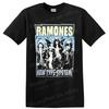 Ramones Punk Rock Band Grafik T-Shirt Vintage Musik T-Shirt New Yorker Stil Retro