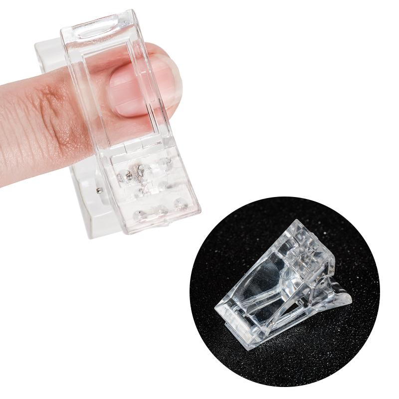 Mtssii Nail Tips Clip Finger for Extension Gel Quick Building UV LED Plastic Forms Tools