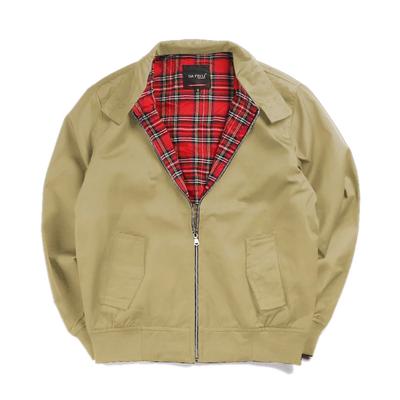 Vintage Bomber Jacket European Solid Classic Retro Men Windbreaker Streetwear Trendy Coats Plus Size