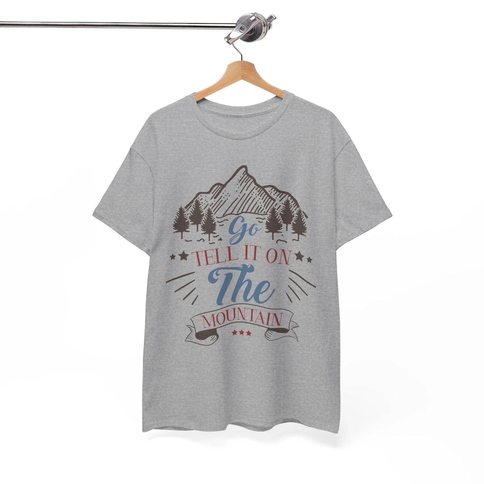Mountain Adventure T-Shirt | Hiking Outdoor Tee | Go Tell It on the Shirt 2XL