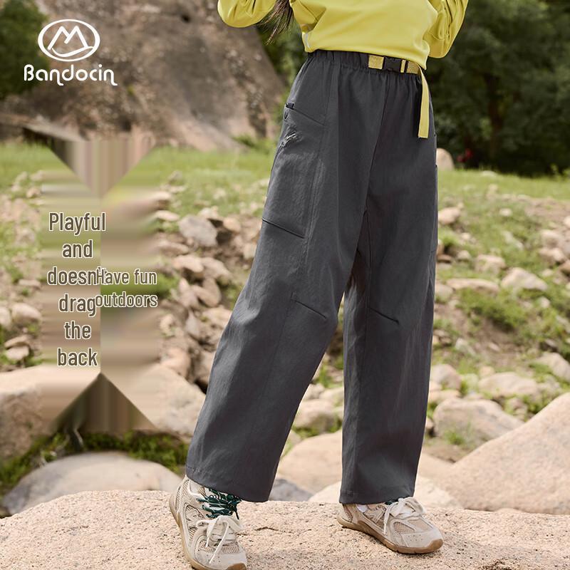 BANDOCIN Girls' Sporty Cargo Pants