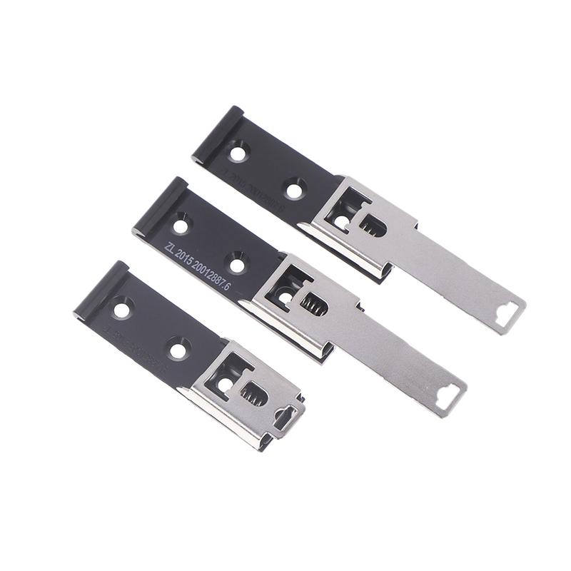 Supporto a Profilo Din a Forma di U da 35 Mm Fibbia Universale per Guida Fissaggio Rapido Morsetto Fissaggio Clip Elemento di Fissaggio Guida per Installazioni Elettriche C45 Fibbia per Guida