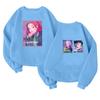 Children's Fashionable Lightweight Long-sleeved Round Neck Pullover With Pockets Printed Pullover