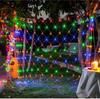 Preferred Outdoor Twinkling Star LED Solar Mesh Fairy Lights