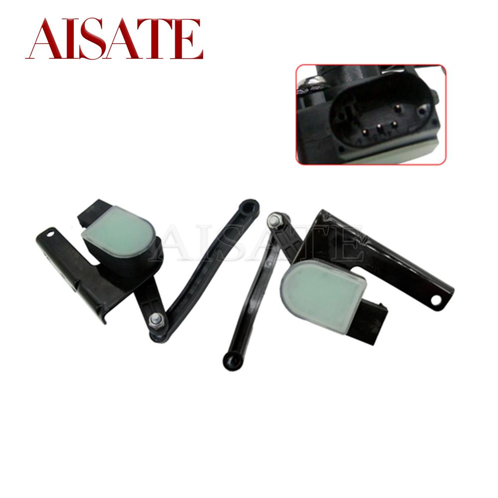 

2PCS Front Left and Right Vehicle Height Level Sensor 4Pins For Ram 1500 2013 2014 56029594AA 56029594AB 4E0907503C 2PCS