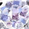 46 pièces par paquet Série Fleurs Mini Boîte Autocollants DIY Scrapbooking Décoration Cachet Adhésif Album Journal Coque de Téléphone Décor