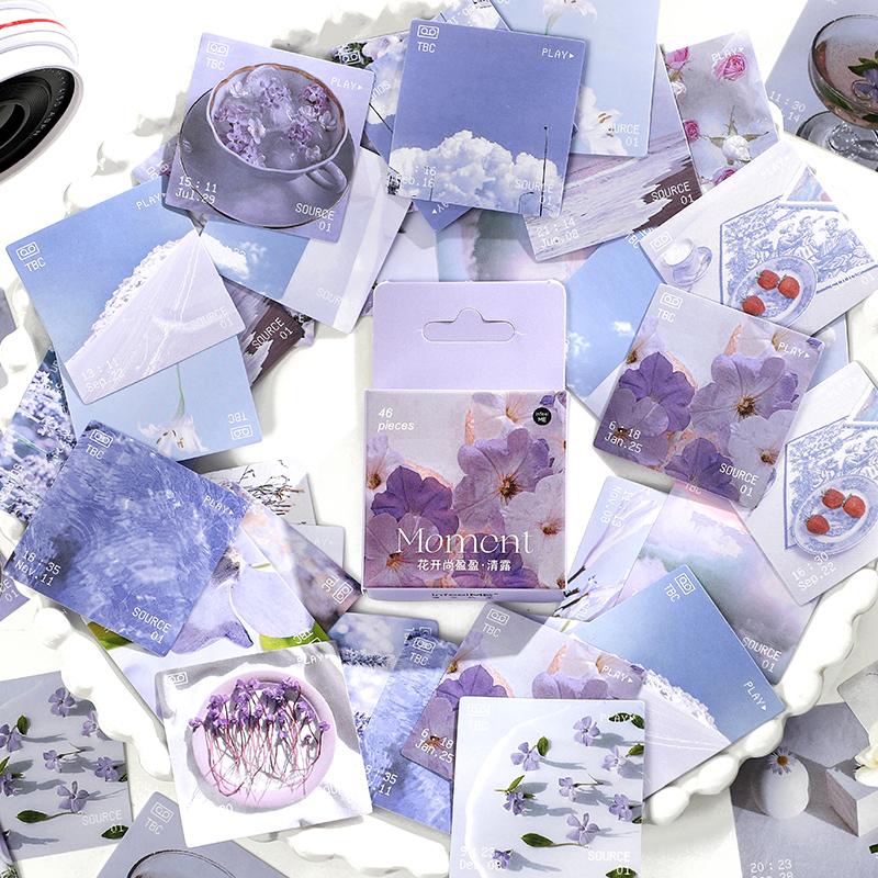 Journamm 46pcs Cute Bear Kawaii Creative Mini Sticker Decoration Diy Ablum Diary Scrapbooking Label Sticker Stationery Supplies