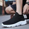 Fashion High-top Male Sports Shoes Slip-on Knit Trend 2025 Designer Sale Athletic Gym Miked Colour HikingTrekking Men's Casual Sneakers