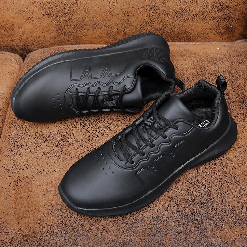 Couple Chef's Shoes Lightweight Soft Soled Non Slip Waterproof Oil Resistant Four Season New Men and Women's Work Casual Shoes