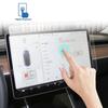 Auto-Navigations-Touchscreen Gehärtetes Glas Schutzfolie für Mittelkonsole Touchscreen Schutzfolie für Tesla Model 3 S X Zubehör