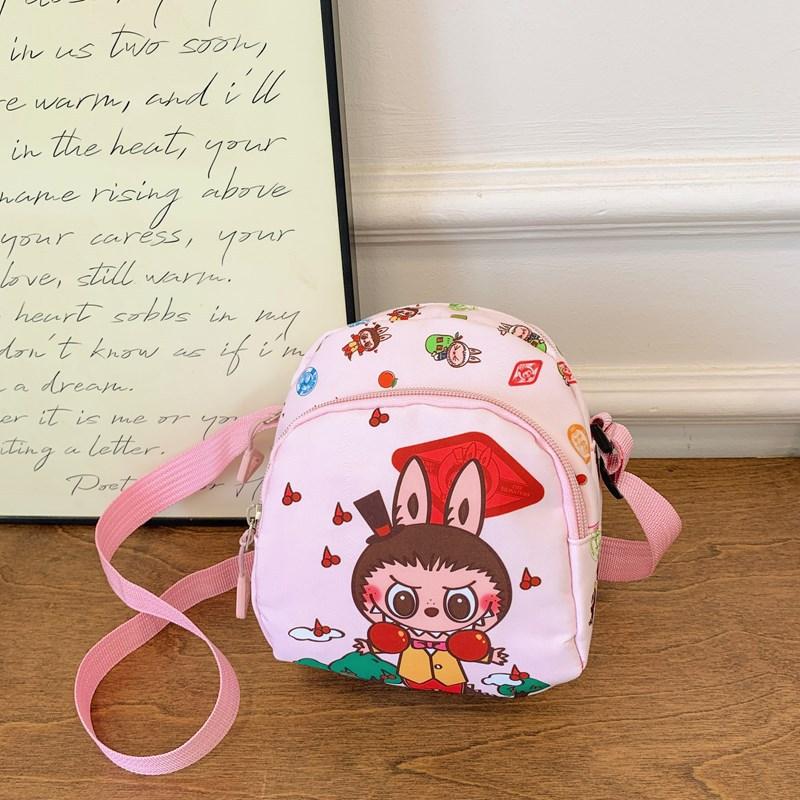 

Cartoon Childrens High Sense Girl Coin Purse Goes Out With One Shoulder Slung світло-рожевий колір